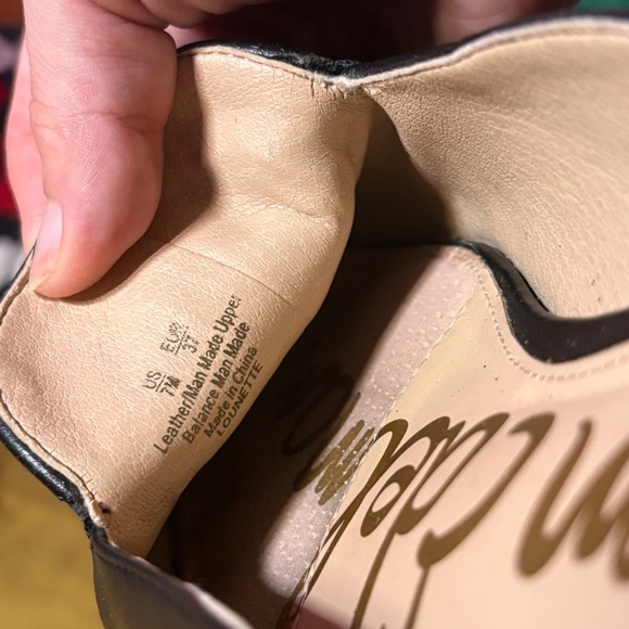 Sam Edelman Lounette Black Leather Snaffle Bit Mules Loafers Women Size 7 M - Picture 7 of 7